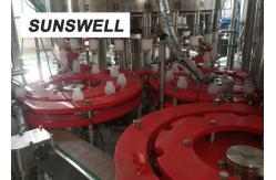 China Customized Juice Filling Equipment  Blowing  All Sides Of Bottles With Fast Flowing Air. supplier