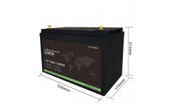 China Custom 100AH Lithium Ion 12 Volt Rv Battery For Vehicle Mobile Camper supplier