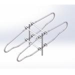 Hot Galvanized Free Stall Barn ISO9001 Free Stall Loops for sale