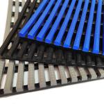 12 MM Thick PVC Grid Slip Resistant Barefoot Safety Mat 60 X 100 Cm for sale