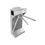 Entrance Anti-Tailgating Pedestrian Gate Tight-Spaced Semi-Auto Mini Tripod Turnstile