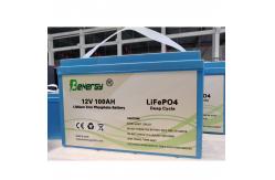 China Deep Cycle Lithium Battery Pack 12V 100ah 150ah 200ah LiFePO4 Ion Cell EV For Outdoor Power supplier