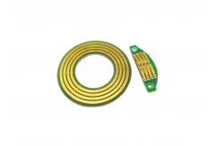 China Sub Miniature 6mm Pancake Slip Ring For Revolving Doors / Medical Machines supplier