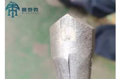 China Rock Mining Drilling Hex 22*108mm Steel Integral Drill Rod Chisel Head supplier