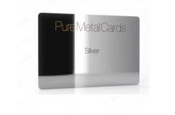 China 13.56Mhz Custom Metal NFC Card Business NFC Invitation Card Rectangular supplier
