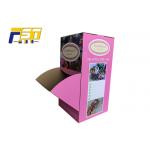 Rectangle Colored Corrugated Boxes , Custom Carton Boxes For Snacks Promotion for sale