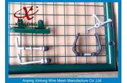 China Professional Wire Mesh Gate , Durable Chain Link Fence Gate Easy Install supplier