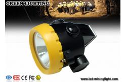 China Portable Compact Design Rechargeable Led Headlamp 117 Lum 4000 Lux Pc Material supplier