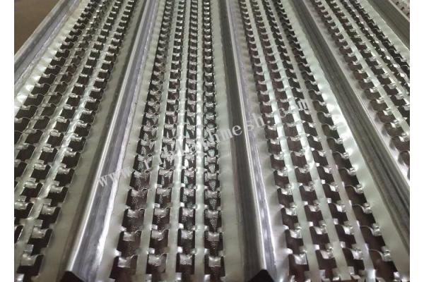 SS316L 0.45m Width Hy Rib Mesh 20mm Rib Height