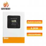 120A MPPT hybrid inverter 48V Pure Sine Wave Solar Hybrid Inverter 5.5KW 6.2KW for sale