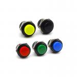 R13-507 2 Pin Feet 16mm Momentary Push Button Switch for sale