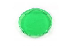 China Automotive 9 Inch Plastic LED Pod Light Covers Transparent supplier