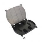 ABS Plastic ODF Optical Distribution Frame 12 Core For FTTH Terminal Box for sale