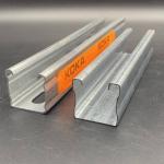 Factory Roll Formed 1-5/8''x1-5/8'' P2000 Strut Channel with Stiffener for sale
