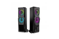 China 60Hz-20KHz Frequency 2.0 Computer Speakers Bluetooth Wireless Pc Speakers OEM supplier