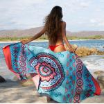 wholesale Sand Free printed custom microfiber Beach Towel for sale