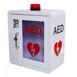 Curved Corner AED Defibrillator Wall Mounted Box High Safety For Indoor for sale