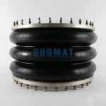 GUOMAT 3H630376 Industrial Tripled Convoluted Type Air Spring with Flange Ring for sale