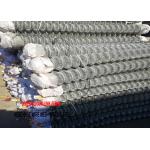 Galvanized Garden Wire Mesh Chain Link Security Fence 50x50 Mm Size for sale