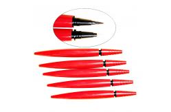 China Beautiful Shape Empty Eyeliner Pencil , Empty Cosmetic Pencil Silk Printing Waterproof supplier