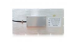 China Compact Lightweight Silicone Industrial Keyboard IP65 Dynamic Front Panel supplier