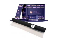 China Waterproof Pop-up Roll-up Backdrop Textile Fabric For Advertising Purpose supplier