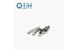 China Stainless Steel Flat Head Half Rivet DIN 6792 Cold Forging supplier