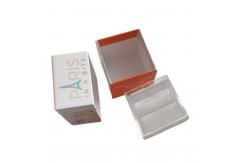China 2 Pcs Chocolate Packaging Printing Kraft Paper Box With Plastic Clear Inner supplier