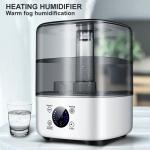 HOMEFISH BPA Free 5L Large Capacity Humidifier With UV Sanitizing Light Electric Plug