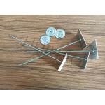 50x50mm Base Plate Odm Self Sticking Insulation Hangers Thermal For Exterior Wall for sale