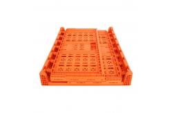 China Stacked Portable Home Desktop Plastic Folding Collapsible Storage Baskets PE supplier