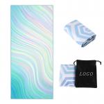 Custom Printed Sand Free Quick Dry Microfiber Beach Towel For Promotion