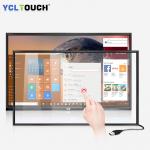 43 Inch Aluminum Alloy Ir Touch Screen frame 20 Touch Points Open Frame Overlay Kit for sale