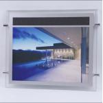 A3 A4 Acrylic Picture Photo Frame LED Display Light Box Estate Sign Hanging Advertising LED Display for sale