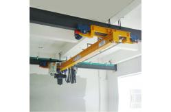 China European A5 Light-Weight Double Speed 5T Single Beam Overhead Crane supplier