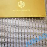 Contemporary Square Hole Architectural Facades Mesh for sale