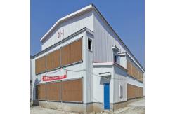 China 1500-2500mm Poultry Environmental Control System 7090 Honeycomb Greenhouse Cooling Pads supplier