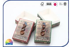 China Snow Man Soap Rigid Shoulder Box With Button Matte Lamination supplier
