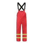 Mining Rain Proof Workwear 50mm FR Tape Reflective Bib Overalls for sale