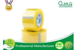 China Pressure Sensitive BOPP Packing Tape Strong Adhesive Single Sided Clear Shipping Tape supplier