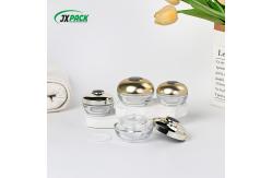 China Customizable Leak-Proof Eco-Friendly Glass Cream Jar for Luxury Cosmetic Packaging supplier