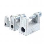 Industrial Cast Iron Tiger Clips C Shaped Clip Smooth  Surface for sale