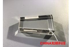 China Trapezoid Shape Sapphire Optical Windows Block For Laser Beauty IPL Machine supplier