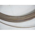 0Cr25Al5 FeCrAl Alloy Wire Heating Wire Oxidated Golden Colour 1.42 Resistivity