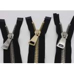 28 Inch Reversible Long Heavy Duty Metal Zippers Gold And Silver Teeth For Bags for sale