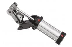 China 1140g Weight SUS304 Destaco Weldable Pneumatic Toggle Clamp supplier