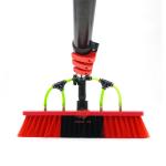 Water Fed Pole Solar Panel Cleaning Brush Telescopic For Window Cleaning for sale