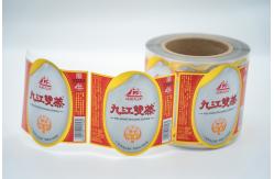 China Clear Waterproof Label For Bottles Self Adhesive Eco Friendly  WINE  Labels supplier