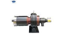 China Stable Clamping Force Laser Rotary Chuck 4 Jaw Double Acting 500r/min supplier