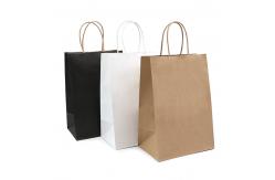 China FSC Biodegradable Custom Logo Paper Bag With Handle supplier
